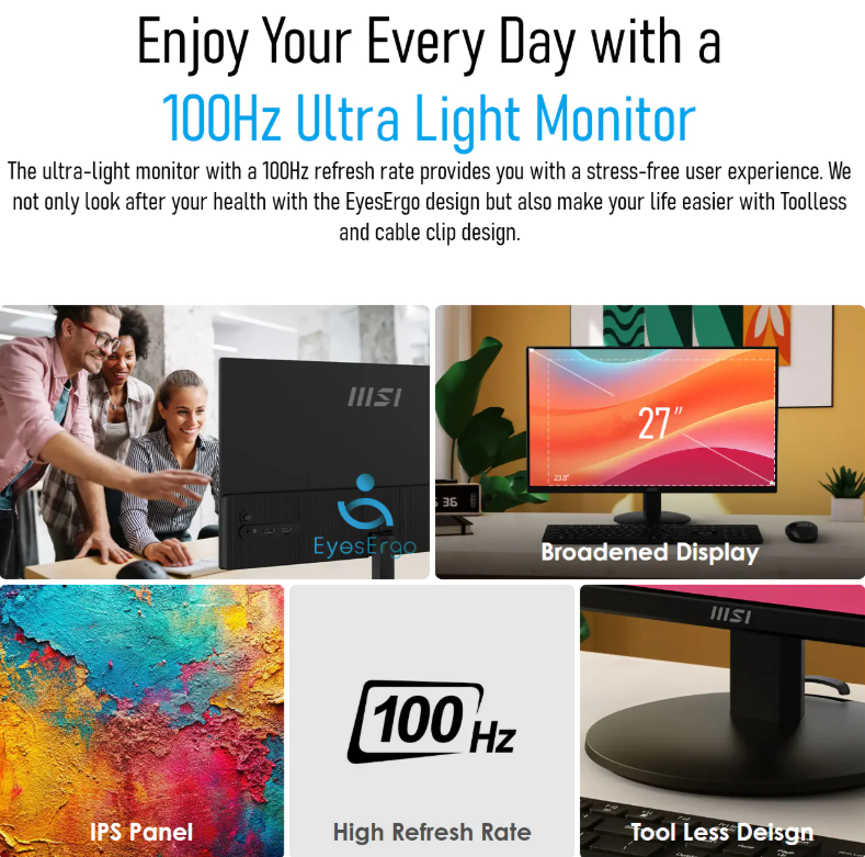 MSI PRO MP272L 27-Inch