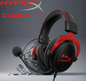 HyperX Cloud II – Gaming Headset, 7.1 Surround Sound, Memory Foam Ear Pads, Durable Aluminum Frame, Detachable Microphone, Works with PC, PS5, PS4, Xbox Series X|S, Xbox One | Red